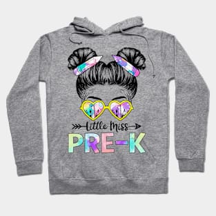 Little Miss Pre-K Girls Back To School Shirt Daughter Hoodie